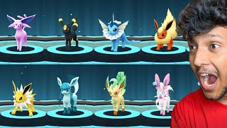 Finally I Got All Evolution of Eevee Pokemon🔥 Pokémon  Let’s Go Pikachu [upl. by Jerusalem]