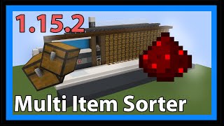 Minecraft 115117 Java MultiItem Sorter  Categorizer [upl. by Arley743]