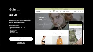 How to set up the Banner section Gain Shopify theme Version 240 [upl. by Barker249]