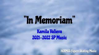 Kamila Valieva 20212022 SP Music [upl. by Xet]