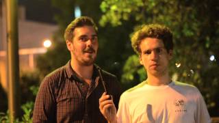 Interview Parquet Courts at Chaos in Tejas [upl. by Helaine]