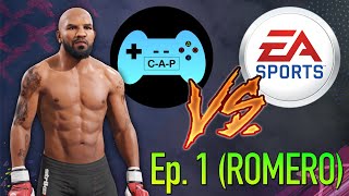 Trying to make Yoel Romero BETTER than EA did in UFC 4 [upl. by Jp265]