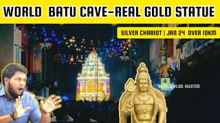 ✅ LIVE🔴BATU CAVE PROCESSION FIRST EVER BATU CAVE PILGRIMAGE 🤩✨ BATUCaves☀️ THAIPOOSAMROAD🌤️ [upl. by Radek]