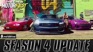 The Crew Motorfest  SEASON 4 UPDATE  DONKS LOWRIDERS NEW CUSTOMIZATION amp MORE [upl. by Hollie]