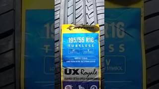 19555r16 tyre for maruti suzuki Baleno  19555R16 JK UX ROYAL shorts [upl. by Lashonda]