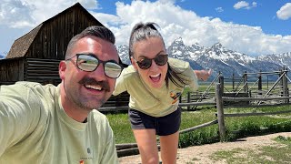 GRAND TETON NATIONAL PARK Wyoming USA [upl. by Yssim296]