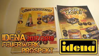 IDENA  Feuerwerksprospekt 20172018  Silvesterprospekt Kaufberatung [upl. by Lynnell]