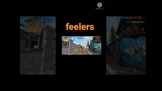 Feelers song with ff  GOD GAMING  short [upl. by Erdua]