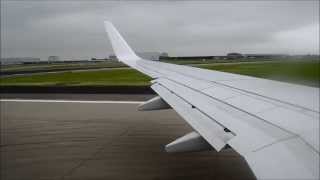 Transavia 737800 Takeoff Amsterdam Schiphol [upl. by Zeph]