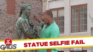 Statue Selfie FAIL [upl. by Adnilreh792]