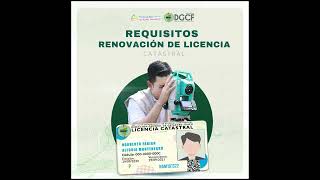 Requisitos Licencia Catastral [upl. by Norac538]