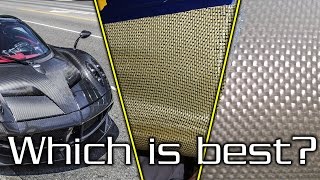 Carbon Fiber vs Kevlar vs Fiberglass  Which one is right for YOU [upl. by Assyram]