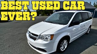 Is The Dodge Grand Caravan The Best Used Minivan On The Market [upl. by Arahat]