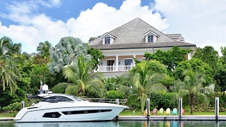 Elegant ColonialStyle Home in Lyford Cay Bahamas [upl. by Nitsir]