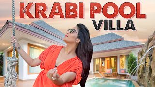 Krabi Pool Villa  Travel Vlog  Bangkok Tour Day 03  Sreemukhi  Sreemukhi ​ [upl. by Irrab]