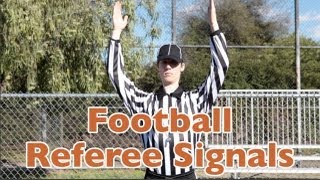 Football Referee Signals [upl. by Wolliw]