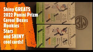 2022 Panini Prizm Cereal Boxes  Awesome Baseball Boxes  Ohtani Rookies Shiny Stars [upl. by Dorwin]