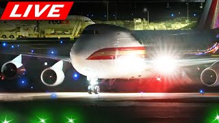 🔴LIVE NIGHT PLANE ACTION at CHICAGO OHARE AIRPORT  SIGHTS and SOUNDS of PURE AVIATION  ORD AVGEEK [upl. by Acinnad]