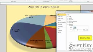 Excel 2010 worksheets and charts  Part 2 [upl. by Hewet]