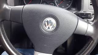 VW Golf Mk5 Diesel  Sloppy throttle response  Simple reset [upl. by Westhead]