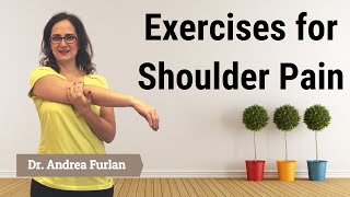 027 Fifteen Exercises for Shoulder Pain Impingement Bursitis Rotator Cuff Disease [upl. by Esilram]