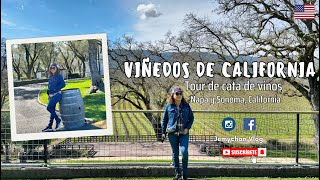 Viñedos de California Estados Unidos 🍇Cata de vinos en Napa Valley y Sonoma 🍷 [upl. by Adnuahs]