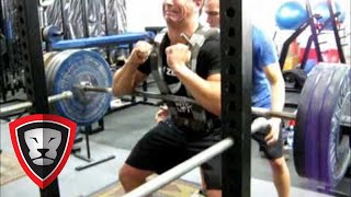 Front Squat Zercher Harness 507 lbs [upl. by Intruok279]