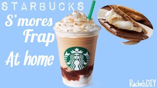 How to make a Starbuck Smores Frap [upl. by Lakin]