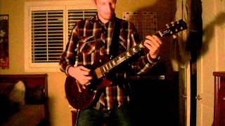 quotLaces Out Danquot  The Fall of Troy GUITAR COVER by Chris Allan [upl. by Hanzelin]