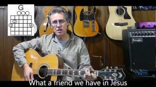 What a Friend We Have In Jesus with lyrics amp chords  ChristianGospel Songs  T11 [upl. by Barde]