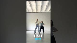 AESPA  SPICY dance cover [upl. by Enilrem56]