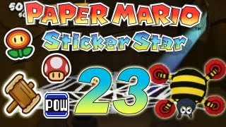 PAPER MARIO STICKER STAR 📄 23 World 37 Trippeltrapphöhlen amp Geheimtüren in Welt 1 [upl. by Laenaj]