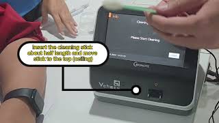 How to clean the sensor of Vcheck V200 Vcheck F [upl. by Ayot372]