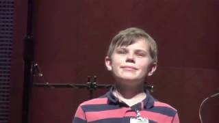 Boy Soprano Miles Baker  TCU School of Music  Bernsteins Chichester Psalms [upl. by Samara417]