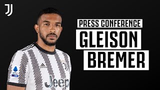 GLEISON BREMER  🔴 LIVE PRESS CONFERENCE PRESENTATION  Juventus [upl. by Mariquilla]