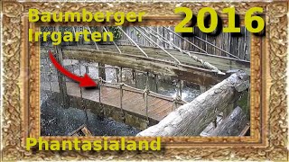 Phantasialand  Baumberger Irrgarten am 28 Juni 2016 [upl. by Eliak]