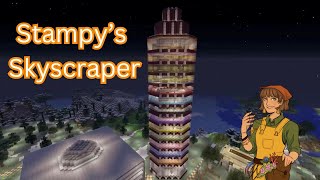 Stampys Lovely Skyscraper  Exploring Stampys Lovely World  Episode 2 [upl. by Alayne892]