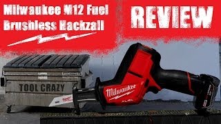 Milwaukee M12 Fuel Brushless Hackzall Review CHZ [upl. by Oman78]