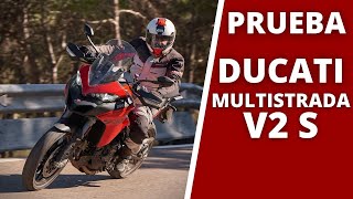 Prueba Ducati Multistrada V2 S 2022  A2  Opiniones  Test review en Español  Travel [upl. by Novyad]