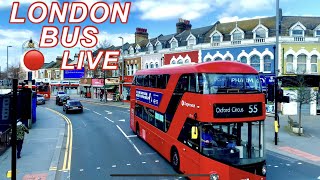 LONDON BUS RIDES 💫 DIGEST 🔴 LIVE CHAT ✨ [upl. by Akyeluz656]