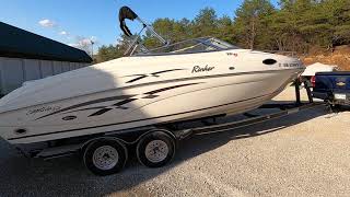 2000 Rinker Captiva 232 Cuddy Cabin For Sale near Norris Lake TN  SOLD [upl. by Merriman]