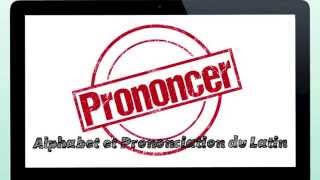 MOOC alphabet et prononciation du latin [upl. by Shae]