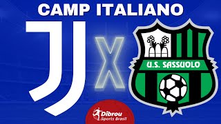 JUVENTUS X SASSUOLO AO VIVO  CAMPEONATO ITALIANO  RODADA 20  NARRAÇÃO [upl. by Halet976]