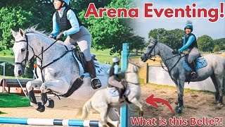 ARENA EVENTING AT HICKSTEAD  OUR TRAINING RUN BEFORE CHAMPS [upl. by Salahi]