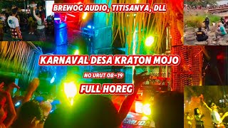 Urutan akhir sound horeg ‼️ karnaval desa kraton mojo 2024 [upl. by Las]