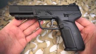 FNH FN Herstal FiveseveN 57 SemiAuto 20rd Pistol Overview  Texas Gun Blog [upl. by Auhesoj]