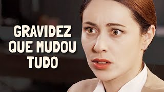 Gravidez que mudou tudo  Filme dublado completo  Filme romântico em Português [upl. by Tirrell]