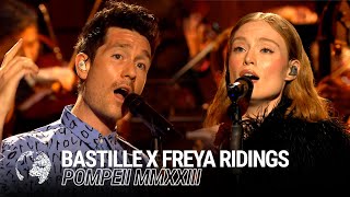 Bastille x Freya Ridings  Pompeii MMXXIII  Live at The Earthshot Prize Awards  EarthshotPrize [upl. by Hernandez]