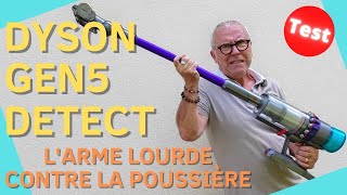 Laspirateur Dyson Gen5 Detect  larme lourde antipoussière [upl. by Laon]