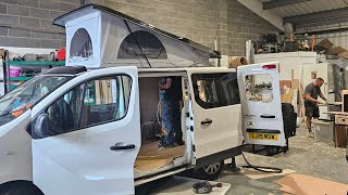 Converting a Renault Trafic Campervan Timelapse Part 1 [upl. by Yodlem]